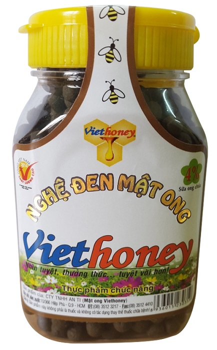 Mật ong nghệ đen viên - Mật Ong Viethoney - Công Ty TNHH An Ti